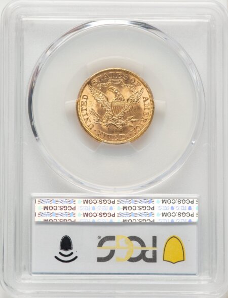 1891 $5 PCGS Secure 64 PCGS