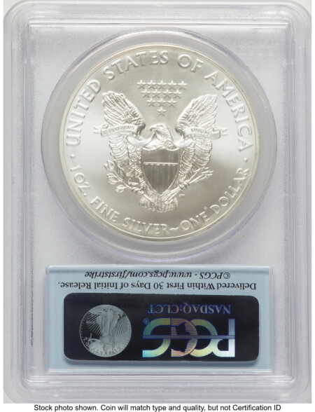 2014-(S) Silver Eagle FS Flag 70 PCGS