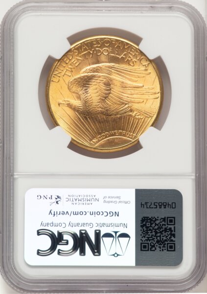 1923-D $20 67 NGC