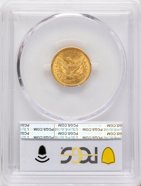 1851 $2 1/2 PCGS Secure 65 PCGS