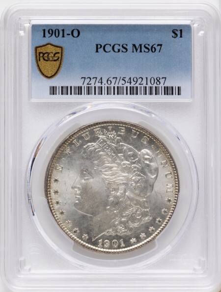 1901-O S$1 PCGS Secure 67 PCGS