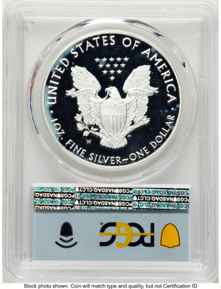 2021-W TY1 Proof Silver Eagle Limited Edition Proof Set 1 oz FDI Flag 70 PCGS