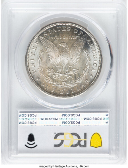 1880/79-S $1 VAM-8, Medium S, MS PCGS Secure 67 PCGS