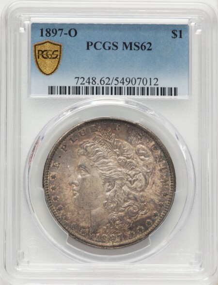 1897-O S$1 PCGS Secure 62 PCGS