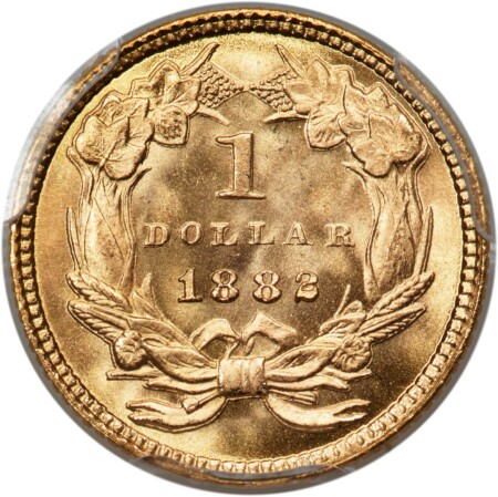 1882 G$1 PCGS Secure 68 PCGS