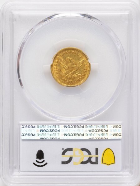 1851 $2 1/2 58 PCGS