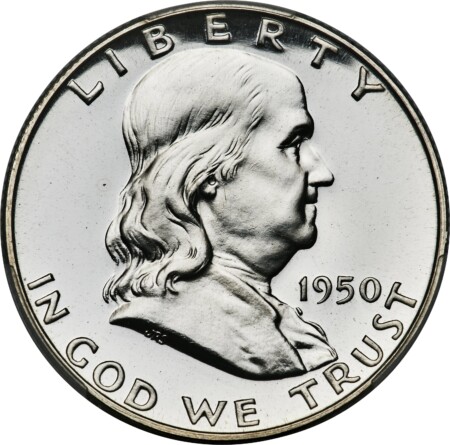 1950 50C, CA CAC PCGS Secure PCGS Plus 67 PCGS