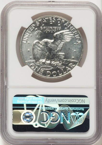 1972-S S$1 SILVER 69 NGC