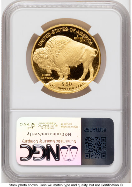2009-W Proof Gold Buffalo 1 oz Mike Castle 70 NGC