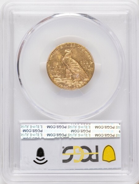 1909-D $5 CAC 63 PCGS