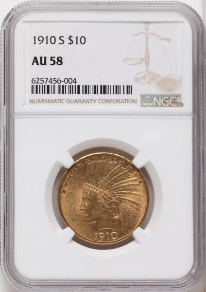 1910-S $10 58 NGC