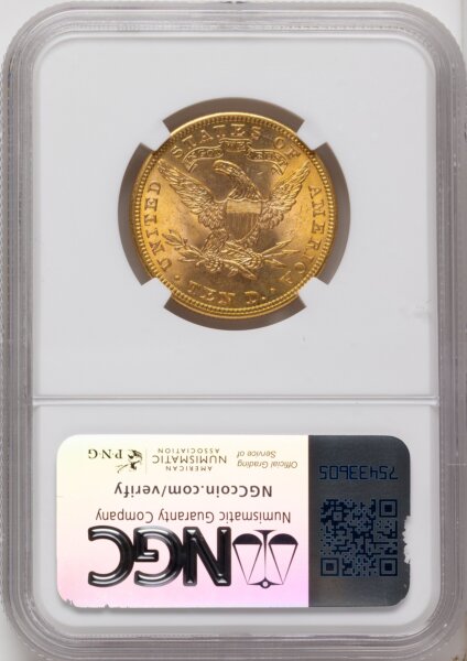 1901 $10 65 NGC