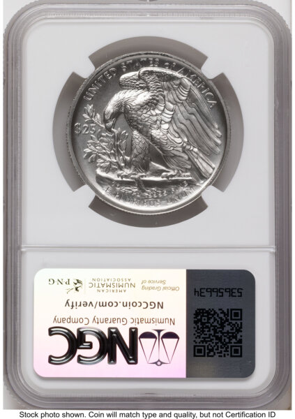 2023-W Palladium Eagle 1 oz Burnished  Ed Moy 70 NGC