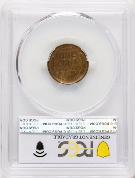 1909-S 1C VDB, BN Genuine PCGS Secure 12 Genuine PCGS