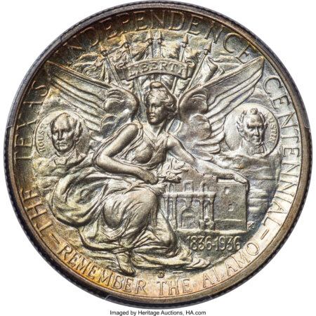 1938-D 50C Texas, MS PCGS Secure 68 PCGS