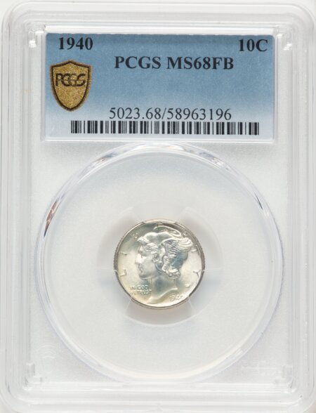 1940 10C, FB PCGS Secure 68 PCGS