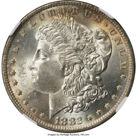 1882-O/S $1 VAM-5 MS 65 NGC