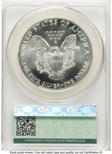 1987 Silver Eagle Ron Drzewucki 70 CACG