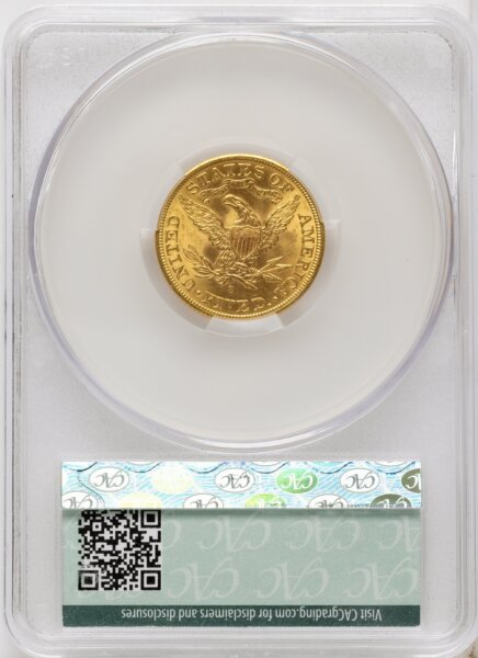 1901-S $5 64 CACG