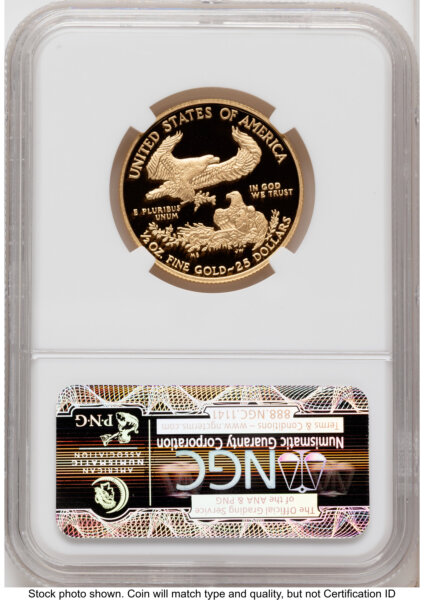 2013-W Proof Gold Eagle 1/2 oz Brown Label 70 NGC