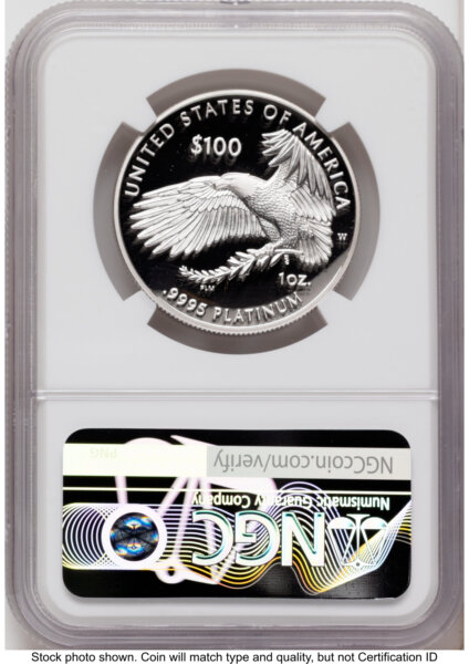 2026-W Proof Platinum Eagle 1 oz ER Kenneth Bressett Red Book 70 NGC