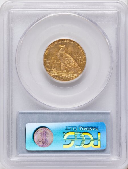 1909-D $5 PCGS Plus 63 PCGS