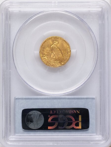 1910 $2 1/2 65 PCGS