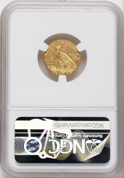 1911-D $2 1/2 58 NGC