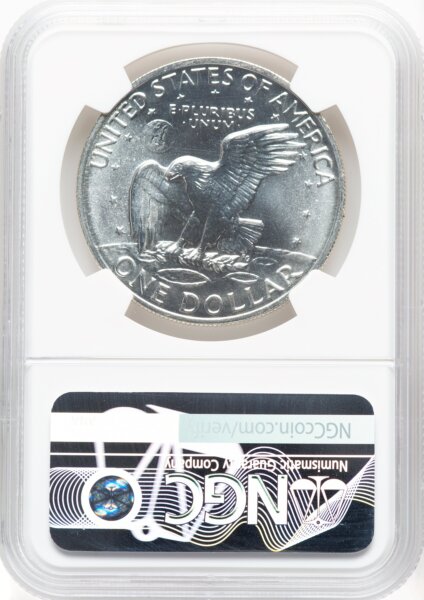 1972-S S$1 SILVER 68 NGC