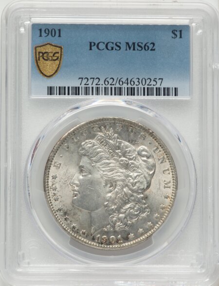 1901 S$1 PCGS Secure 62 PCGS