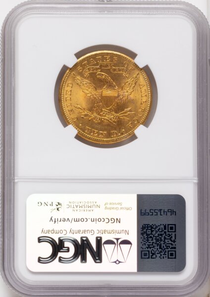 1901 $10 65 NGC