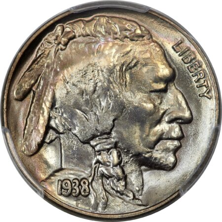1938-D/S 5C FS-511 PCGS Secure 68 PCGS
