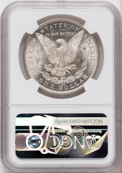 1891-CC $1 VAM-3, Spitting Eagle, MS 61 NGC