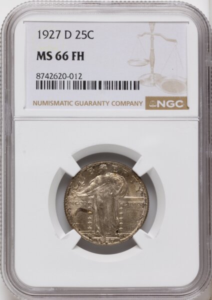 1927-D 25C, FH 66 NGC