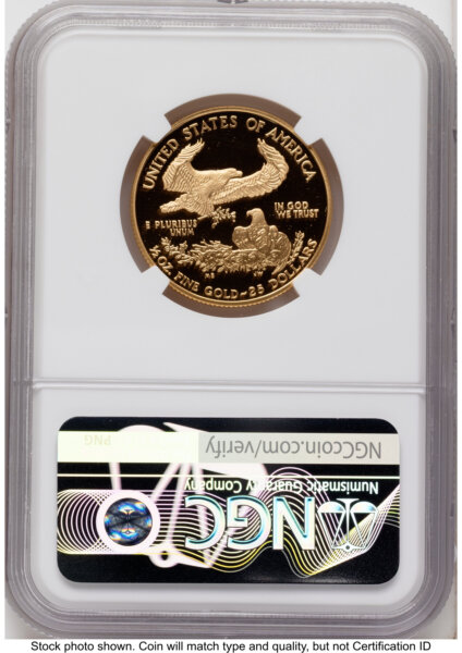 2004-W Proof Gold Eagle 1/2 oz Ed Moy 70 NGC