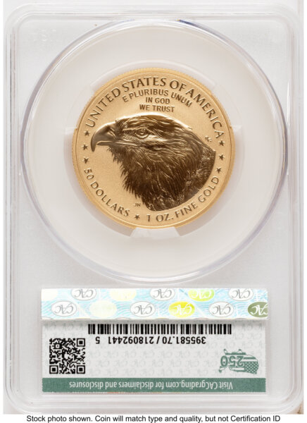 2026-W Enhanced Gold Eagle 1 oz Advanced Delivery Ron Drzewucki America 250 70 CACG