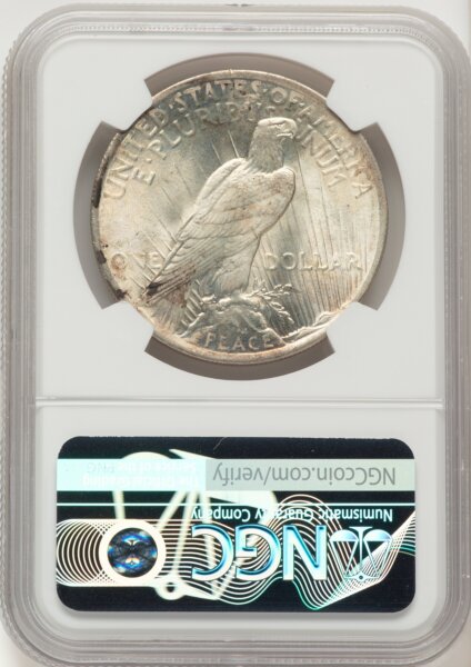 1923 S$1 NGC Plus 66 NGC
