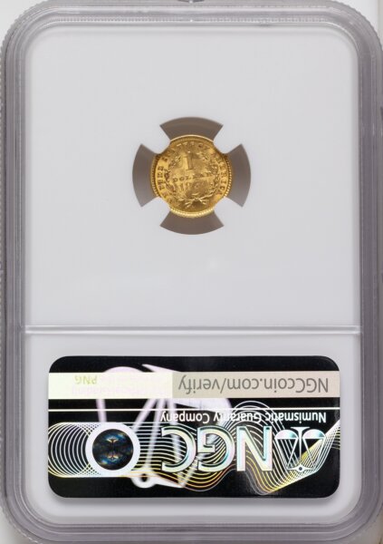 1854 G$1 Type One 64 NGC