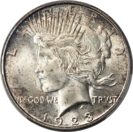 1923-D S$1 PCGS Secure 66 PCGS