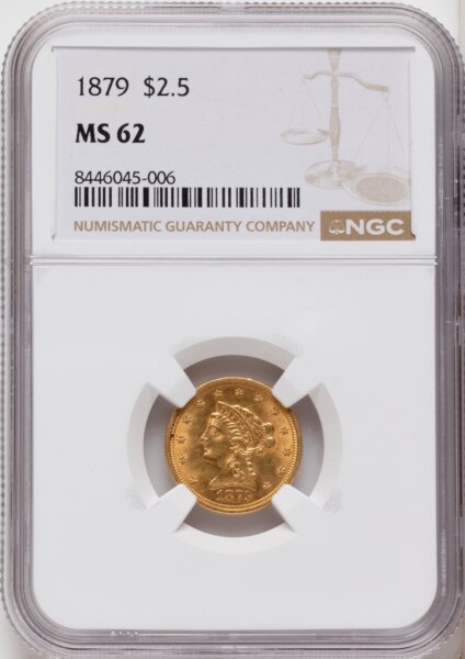 1879 $2 1/2 62 NGC