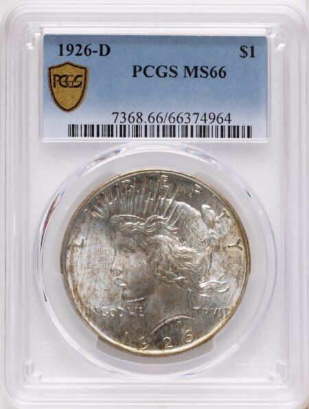 1926-D S$1 PCGS Secure 66 PCGS