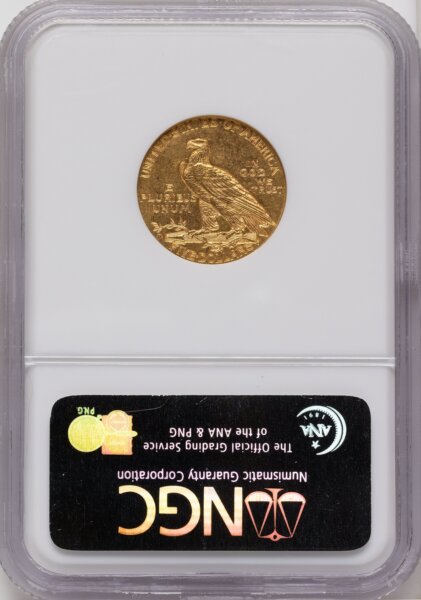 1908-D $5 63 NGC