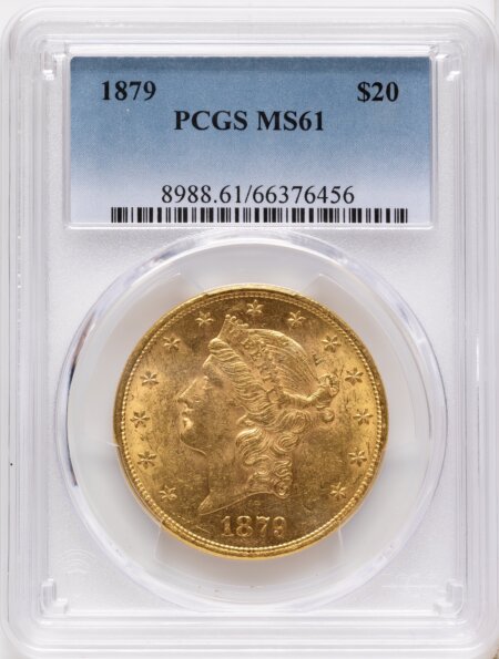 1879 $20 61 PCGS