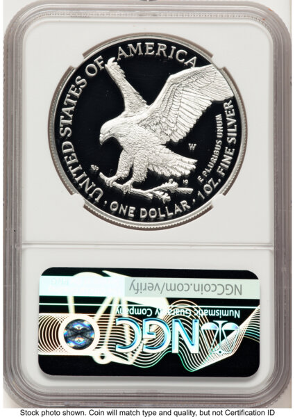 2026-W Proof Silver Eagle 1 oz ER Jeff Garrett Red Book 70 NGC