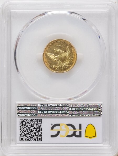 1835 $2 1/2 PCGS Secure 53 PCGS