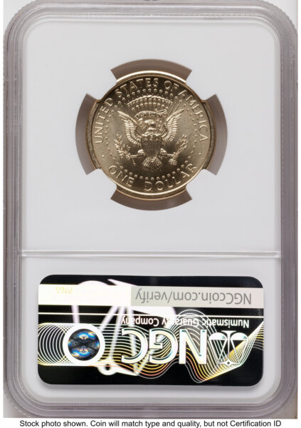 2026 Semiquincentennial President Donald J. Trump $1 (Privy Mark) AR Trump Label 67 NGC