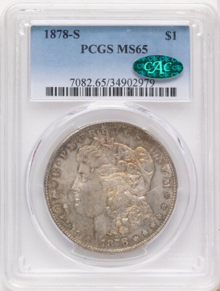 1878-S S$1 CAC 65 PCGS