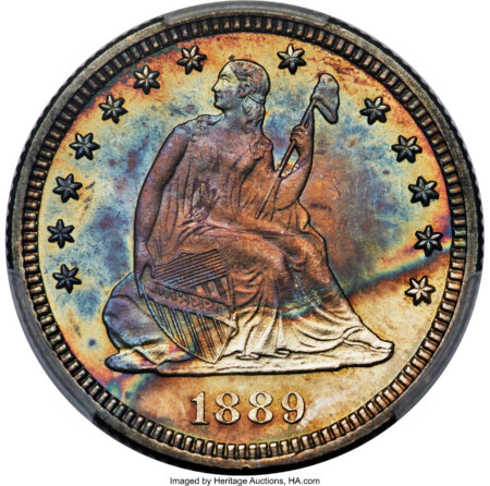 1889 25C CAC PCGS Secure PCGS Plus 67 PCGS