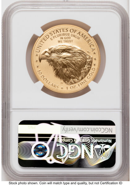 2026-W Enhanced Gold Eagle 1 oz FDI America 250 John Hancock Label 70 NGC