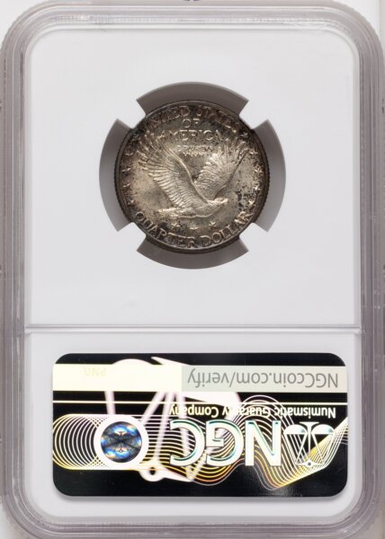 1927-D 25C, FH 66 NGC